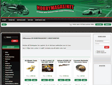 Tablet Screenshot of hobby-magasinet.com
